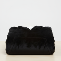 Heated Oversized Hoodie Blanket - Black