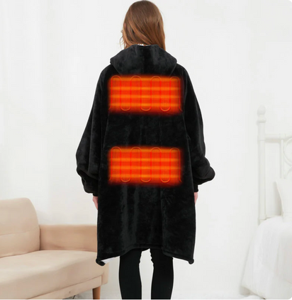 Heated Oversized Hoodie Blanket