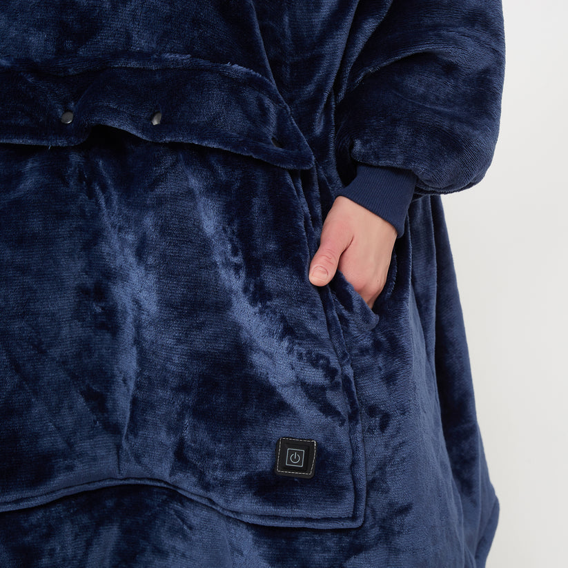 Heated Oversized Hoodie Blanket